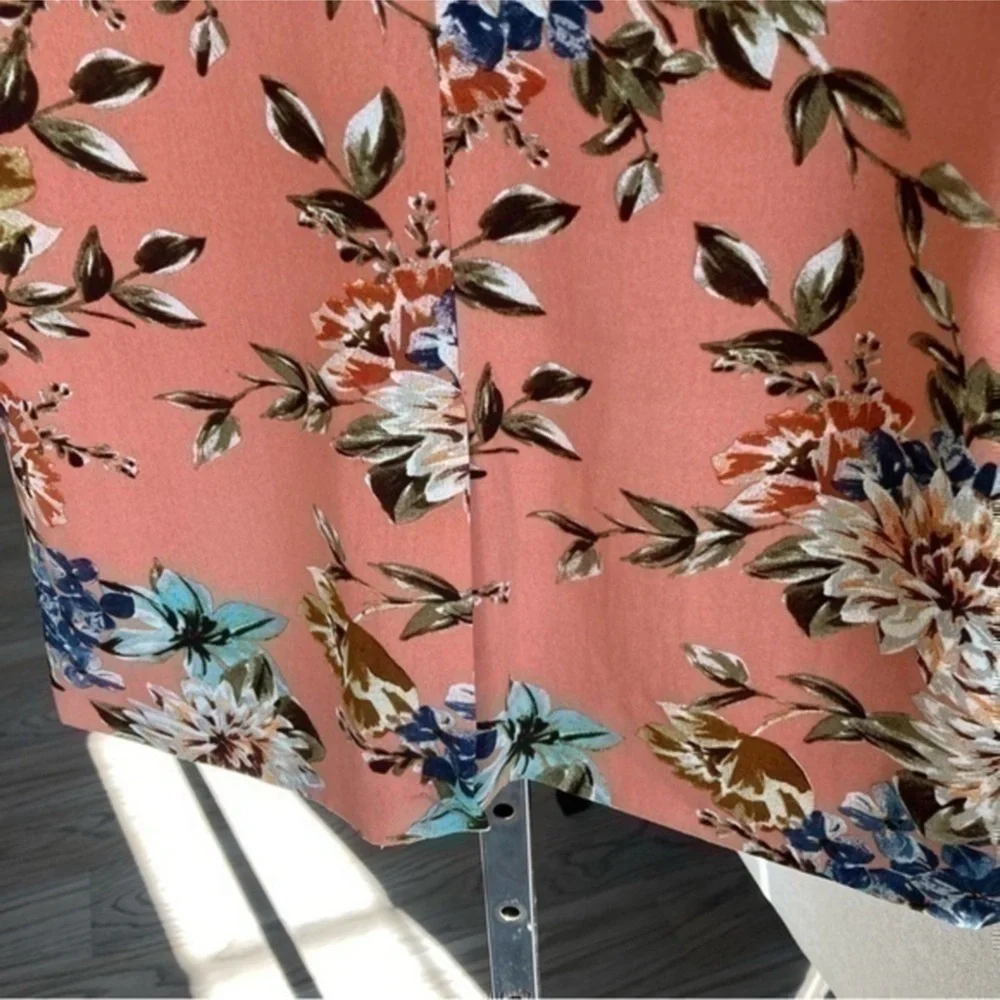 ✨Cynthia Rowley Coral Floral Blazer